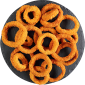 Čebulni obročki + omaka Jackov special